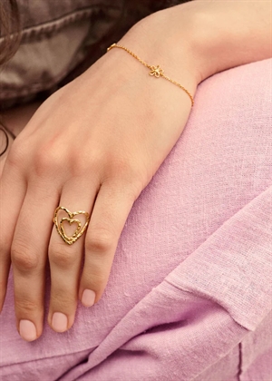 Felicity ring Forgyldt Maanesten